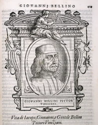 Ritratto di Giovanni Bellini (c.1431-1516) da Le vite de