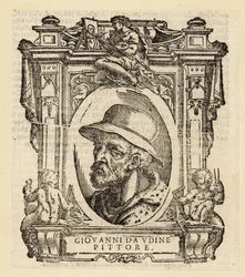 Ritratto di Giovanni Nanni, pittore e architetto italiano nato a Udine