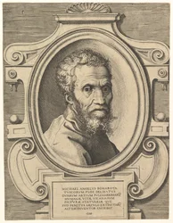 Ritratto di Michelangelo, pub. c. 1564