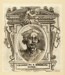 Ritratto di Vincenzo Tamagni, pittore italiano del Rinascimento