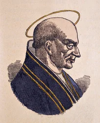 Ritratto di Papa Adeodato I (615-618)