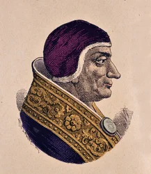 Ritratto di Papa Lucio II (1144-1145)