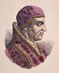 Ritratto di Papa Vigilio (537-555)