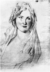 Ritratto presunto di Angela Pietragrua, contessa Simonetta, amante dello scrittore francese Stendhal, mentre era in Italia, tra settembre 1811 e 1815