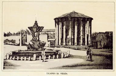 Roma: Tempio di Vesta