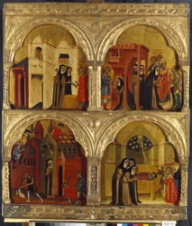 Scena della vita di Santa Giuliana