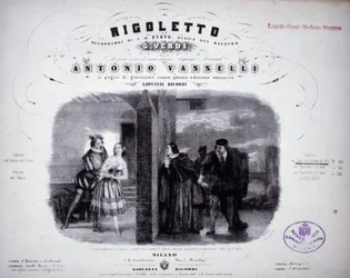 Spartito di "Rigoletto" di Verdi
