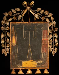 Insegna per negozio di pelle, ca 1750, Italia