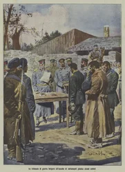 Soldati giudicati da un tribunale militare bulgaro durante l