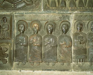 Gli Apostoli, rilievo preromanico