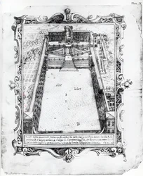 Il cortile del Belvedere al Vaticano Roma, 1581