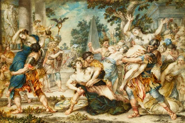 Il ratto delle Sabine, c.1700