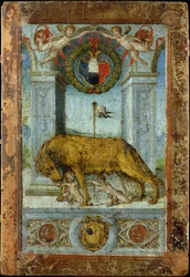 La lupa che allatta Romolo e Remo