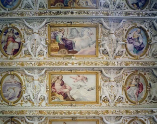 La sala del primo piano (dettaglio)