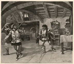 La produzione del Falstaff di Giuseppe Verdi (Teatro alla Scala) a Milano