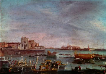 La regata sul Canal Grande a Venezia