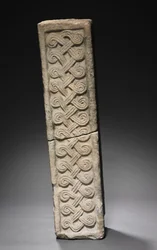 Posto di transenna, longobardo, 700-800 d.C.