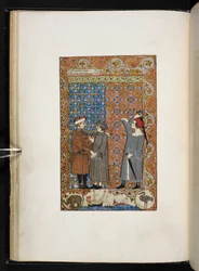 Trattato sui Vizi e le Virtù Add MS 27695 f.9v, c. 1330-40