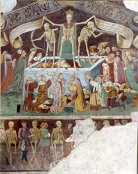 Trionfo della Morte e danze della morte (dettaglio)