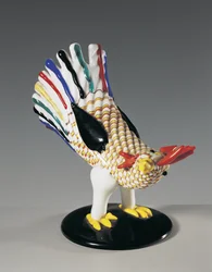 Vaso a forma di gallo, Murano, Venezia, Veneto, Italia