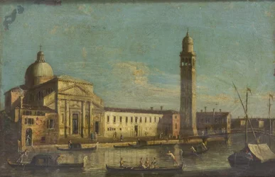 Venice, San Pietro in Castello (oil on canvas)