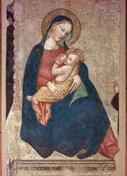 Vergine Maria che allatta Gesù