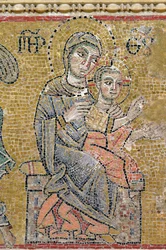 Vergine e Bambino, Cosmati