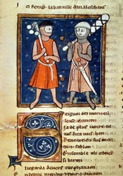 Guerrieri con mazze - in 