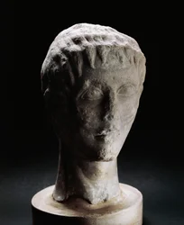 Testa giovanile di Federico II Hohenstaufen
