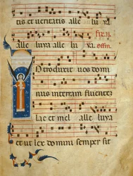 fol 4v. Graduale, c.1260