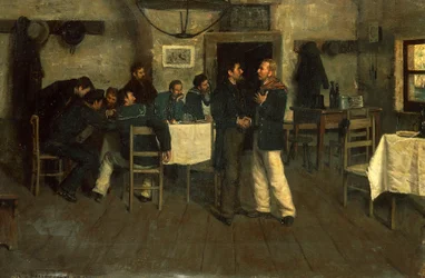 Incontro tra Giuseppe Garibaldi e Giovanni Battista Cuneo a Taganrog, sul Mar Nero