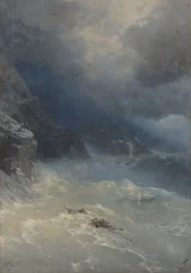 La tempesta a Capo Aya