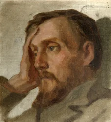 Ritratto del critico letterario e filosofo Vissarion G. Belinsky