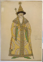 Il zar Dardon. Costume per l