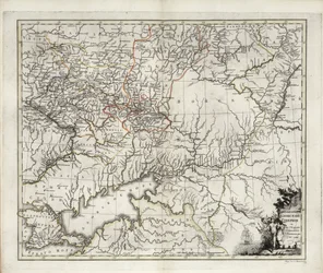 Mappa generale del Governatorato di Azov, 1782