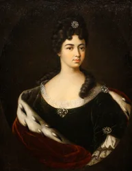 Ritratto della contessa Smaragda Maria Cantemir, fine anni 1710-inizio anni 1720