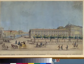 Il palazzo Anichkov a San Pietroburgo