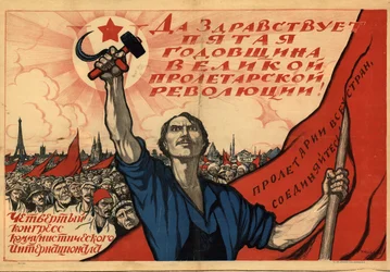 Lunga vita al quinto anniversario della Grande Rivoluzione Proletaria!