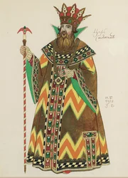 Tsar Saltan. Costume per l