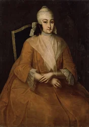 Ritratto di Anna Leopoldovna, reggente di Russia 1718-1746, tra il 1740 e il 1746