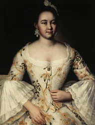 Ritratto di Stepanida Yakovleva 1738-1781, dopo il 1757