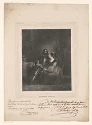 Albrecht Beiling si congeda da moglie e figlio