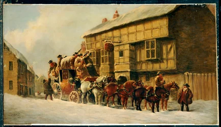 Fuori dalla locanda George, 1879