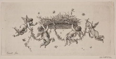 Quattro piccoli geni alati