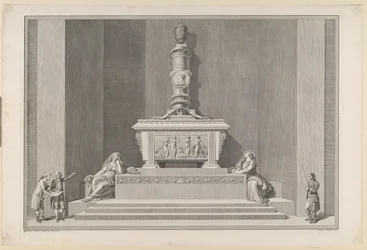 Monumento funebre di Federico V nella Cattedrale di Roskilde