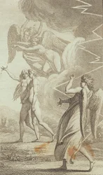 Illustrazione per "Adamo ed Eva" di Ewald. V