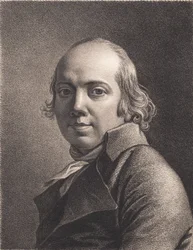 Autoritratto disegnato da Jens Juel