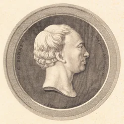 Medaglione in rilievo con ritratto di Bonnet