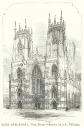 Cattedrale di York, facciata ovest