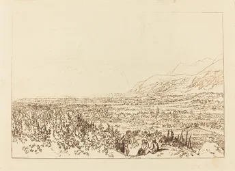 Catena delle Alpi da Grenoble a Chamberi